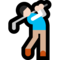 Person Golfing - Light emoji on Microsoft